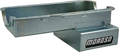 Moroso 20536 Wet Front Sump Steel Oil Pan (8 deep/7qt/Baffled/Ford Small Block 351W)
