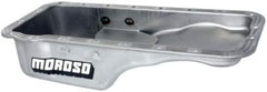 Moroso 20606 Wet Front Sump Steel Oil Pan (5 deep/5qt/Baffled/Ford Big Block: 352-428 FE)