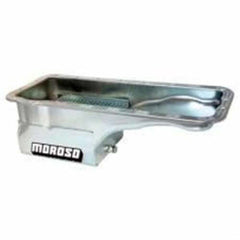 Moroso 20609 Wet Front Sump Steel Oil Pan (7-1/2 deep/7qt/Ford Big Block 352-428 FE)