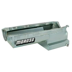 Moroso 21049 Wet Sump Kicked-Out Steel Oil Pan (5/8deep/6-7qt/Baffle/Core-Base/BBC Mark IV)