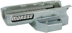 Moroso 21315 Wet Sump Kicked-Out Steel Oil Pan (6.5 deep/6qt/Baffled/SBC)