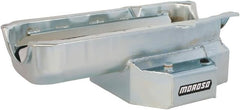 Moroso 21319 Wet Sump Kicked-Out Steel Oil Pan (7-1/8 deep/7qt/Baffled/SBC)
