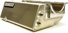 Moroso 21554 Dry Sump Kicked-Out Aluminum Oil Pan (6.5 deep/Baffled/SBC, 2 P/U, Sprint Car)