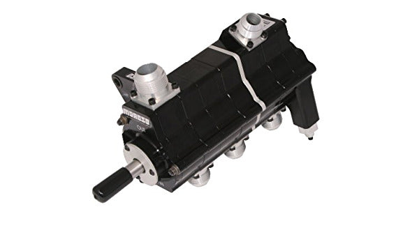 Moroso 22253 Three Stage Dry Sump Oil Pump for SBC/BBC Door (.875 Pressure/1.100 Scavenge)