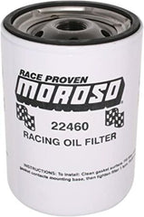 Moroso 22460 Long Design Race Oil Filter (27 microns) for Chevy