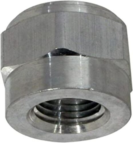 Moroso 22725 Aluminum Weld-On Bung (1/4 NPT Female)