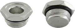 Moroso 22749 Anodized Aluminum -12 AN Port Plug with O-Ring Seal