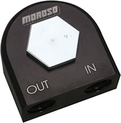 Moroso 23682 Remote Oil Filter Adapter (90?, 3/4 -16)