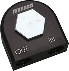 Moroso 23683 Remote Oil Filter Adapter (90?, 13/16 -16)