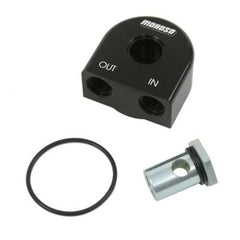 Moroso 23685 Remote Oil Filter Adapter (90?, 20mm, 1.5)