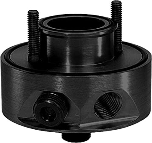 Moroso 23692 External Pump Filter Adapter (For SBC/BBC Mark IV, 1-1/2, 1/2 NPT In/Outlet)