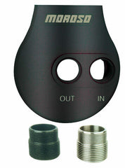 Moroso 23766 Large-Diameter Remote Oil Filter Mount