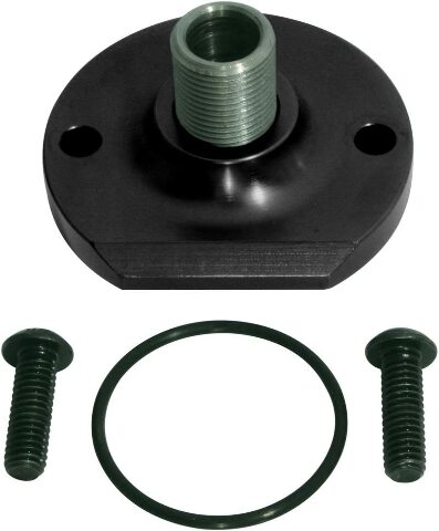 Moroso 23775 Billet Aluminum Oil Bypass Eliminator (For SBC/BBC Not Gen V/VI)