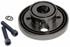 Moroso 23782 Billet Aluminum Oil Filter Block Off (For Merlin)