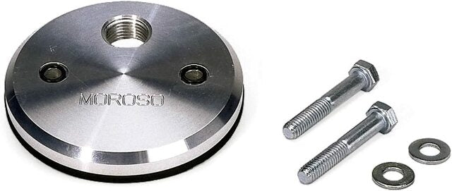 Moroso 23840 Aluminum Filter Block-Off Plates (For SBC/BBC)