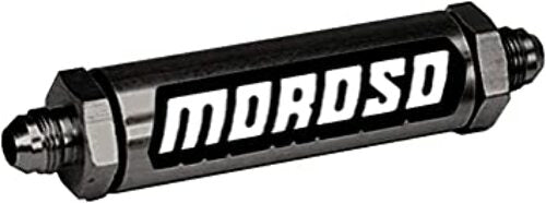 Moroso 23860 Inline Screened Oil Filter (-12AN Fittings)