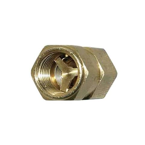 Moroso 23875 One-Way Oil Check Valve (1/2 NPT to 1/2 NPT)