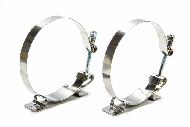 Moroso 23921 Super-Duty Accumulator Mount (T-Bolt Clamps, 2pk)