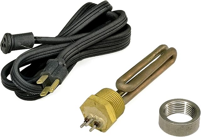Moroso 23990 Steel Oil Preheater (1 NPT Fitting, 120V)