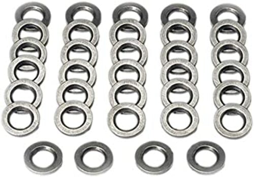 Moroso 38310 Chrome Moly Head Bolt Washers (1/2, SBC and 90? V6, 30pk)