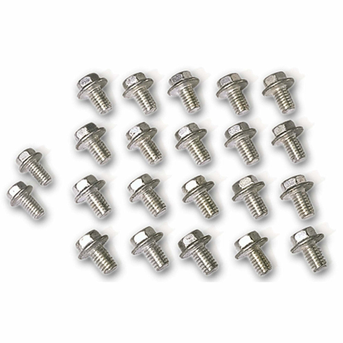 Moroso 38555 Oil Pan Bolts (SBC, 18pk, For Multi-Piece Gasket)