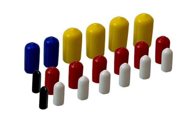 Moroso 41090 Color-Coated Vacuum Line Cap Kit
