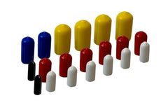 Moroso 41090 Color-Coated Vacuum Line Cap Kit