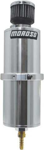 Moroso 41221 Billet Aluminum Transmission Expansion Tank (Integral Baffle)