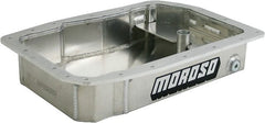 Moroso 42030 Fabricated Billet Rail Transmission Pan (GM 6L80 Camaro SS, 2010+)