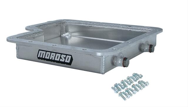 Moroso 42060 Fabricated Billet Rail Transmission Pan (Ford C6)