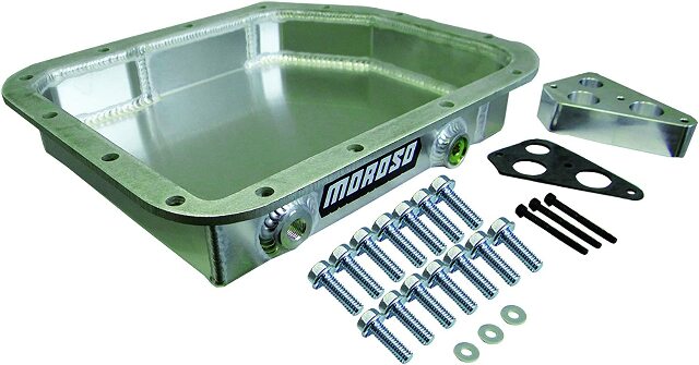 Moroso 42090 Fabricated Billet Rail Transmission Pan (Chrysler A-904)