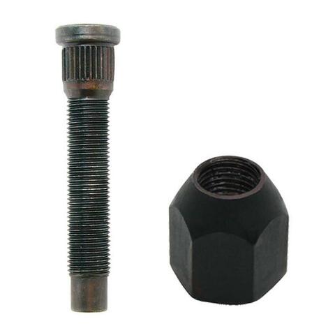 Moroso 46420 Wheel Stud and Lug Nut Kit (1/2 inch -20 x 3 inch , .563 inch , 5pk)