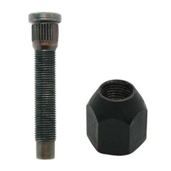 Moroso 46420 Wheel Stud and Lug Nut Kit (1/2 inch -20 x 3 inch , .563 inch , 5pk)