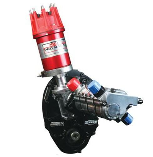 Moroso 60205 Timing Cover Front Magneto Drive Assembly Kit (Sprint Car, SBC, Non-Raised Cam)