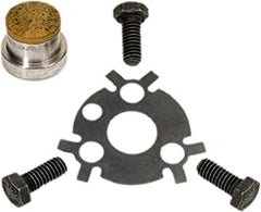 Moroso 60460 Cam Stop Button and Retaining Plate (SB/90? V6 Chevy- Ribbed-Style Timing Cover)