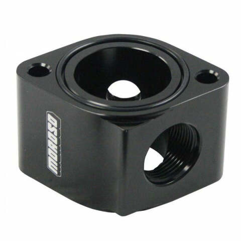 Moroso 63422 Filler Neck Housing, Billet Alum. -16An Port