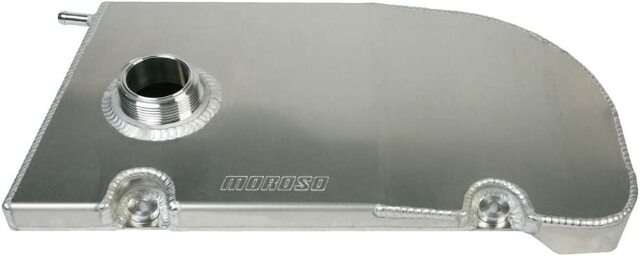 Moroso 63787 Coolant Tank, Alum., Exp. Corvette 97-04
