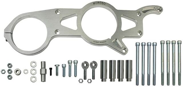 Moroso 63837 Alternator And Vacuum Pump Mount, BBC
