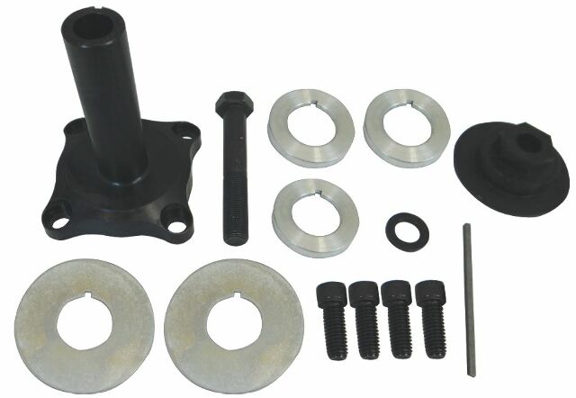 Moroso 63885 Short 4-Bolt Flange Style Drive Mandrel (Small Block Ford)