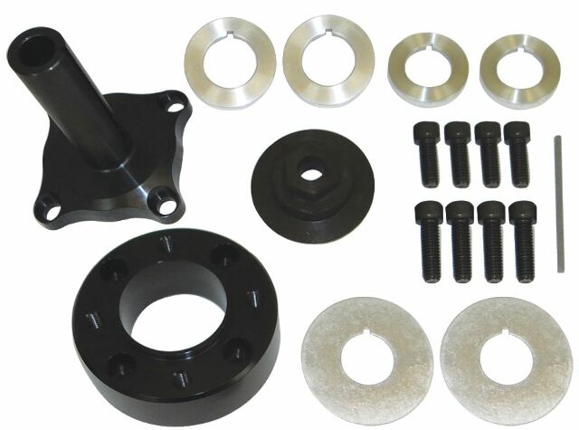 Moroso 63886 Short 4-Bolt Flange Style Drive Mandrel (Big Block Ford)