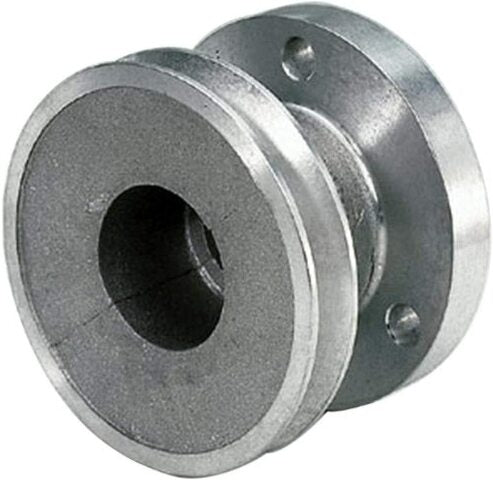 Moroso 64100 Cast Aluminum Single Groove Crankshaft Pulley (SBC, Long Water Pump)