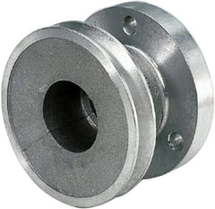 Moroso 64100 Cast Aluminum Single Groove Crankshaft Pulley (SBC, Long Water Pump)