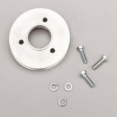 Moroso 64200 Cast Aluminum Single Groove Crankshaft Pulley (BBC, Short Water Pump)