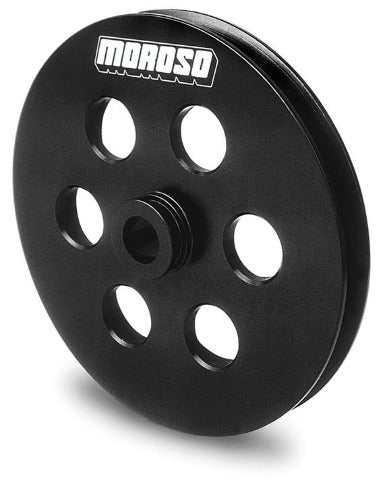 Moroso 64860 Cast Aluminum Single Groove V-Belt Power Steering Pulley (GM)