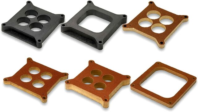 Moroso 64930 Plastic Carburetor Spacer with 4-Hole Plenum Design (1, For 4150/4160 Carbs)