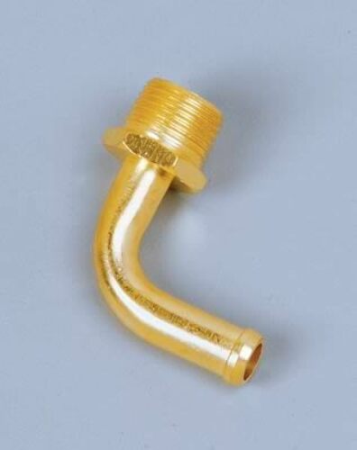 Moroso 65140 Fitting, Fuel Line,90 Deg.3/8In.Hose