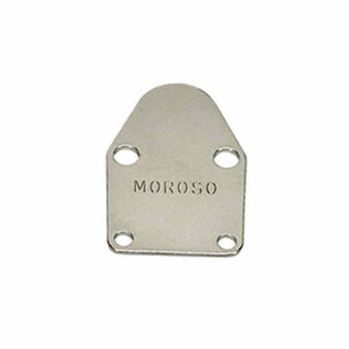 Moroso 65393 Fuel Pump Plate,Sbc,Chr