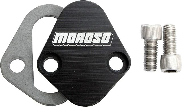 Moroso 65396 Fuel Pump Plate, BBC Billet