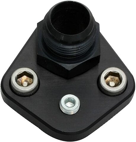 Moroso 65398 Fuel Pump Block-Off Plate (BBC, 1/8 NPT, 12AN)