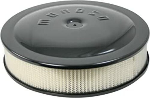 Moroso 65912 Air Cleaner, 14 X 3 Assembly, Raised Bottom